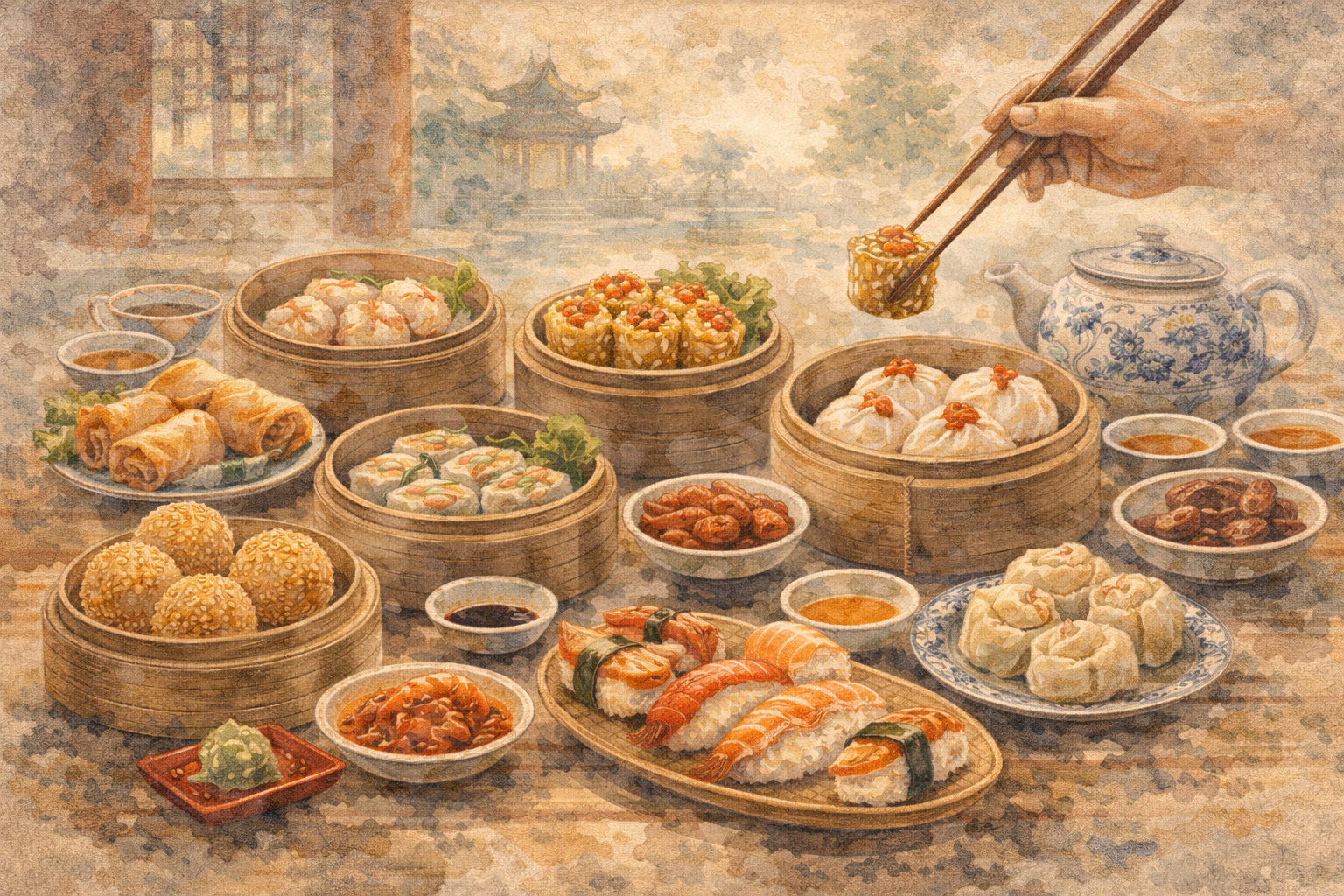 El Dim Sum: El Festín de los Pequeños Bocados