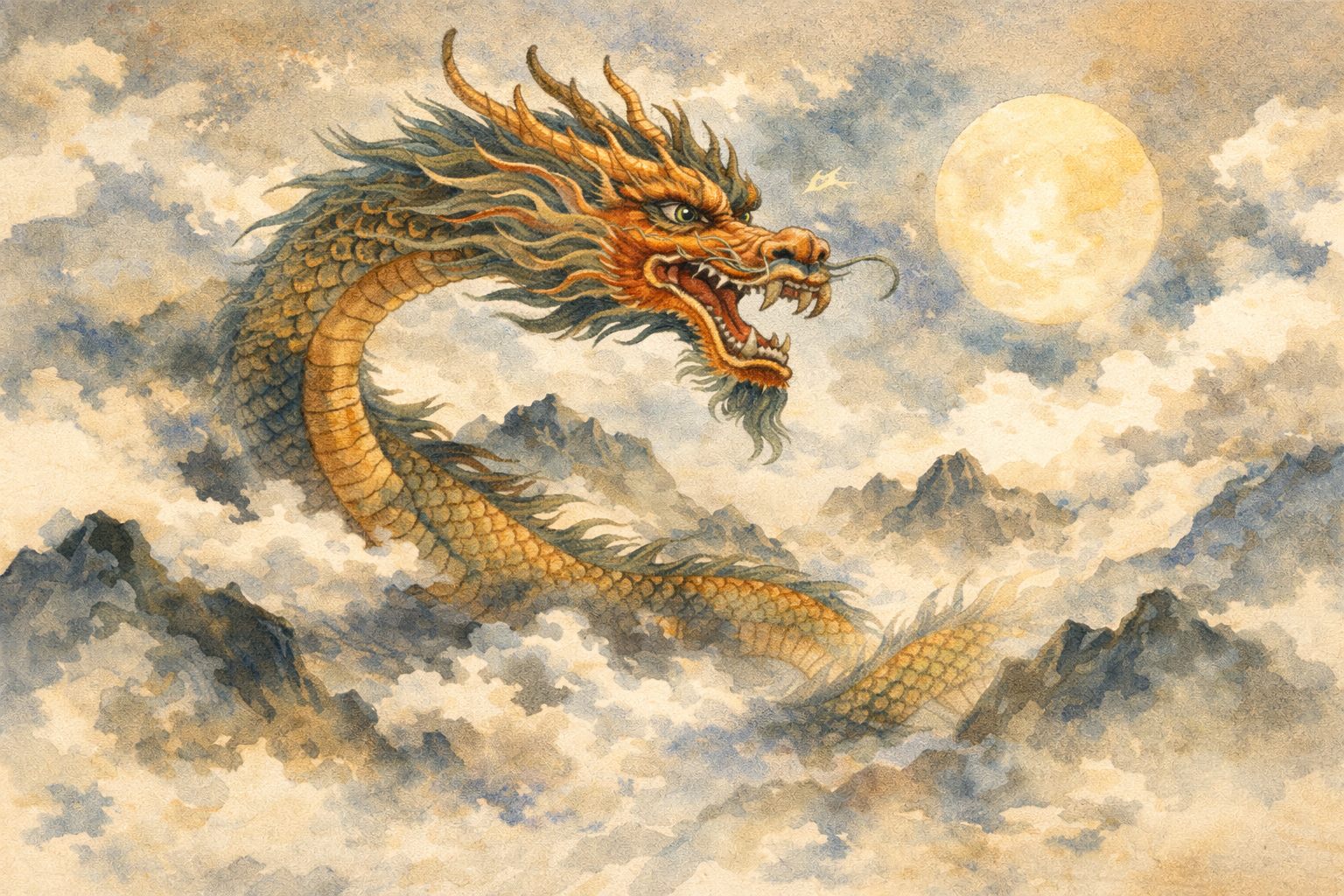 Los Dragones en la Mitología China: Criaturas de Poder y Prosperidad