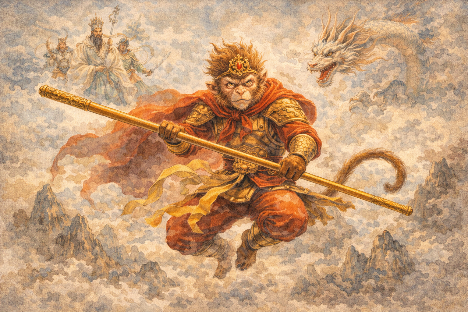 El Mono Rey Sun Wukong: El Héroe de la Mitología China