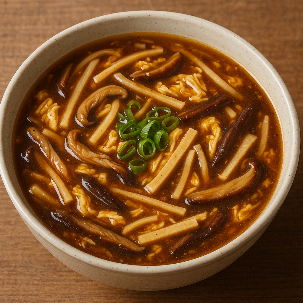 Sopa agria y picante