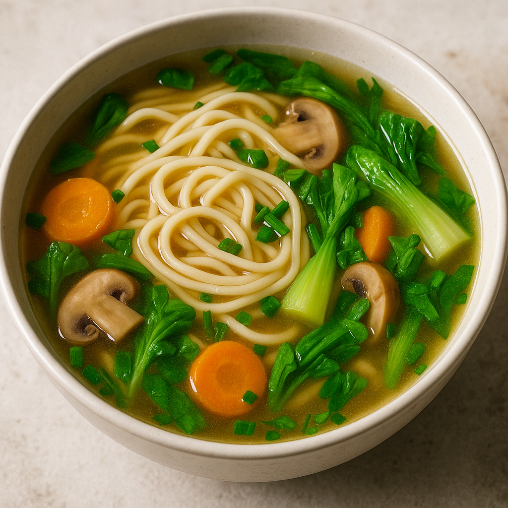 Sopa de fideos chinos