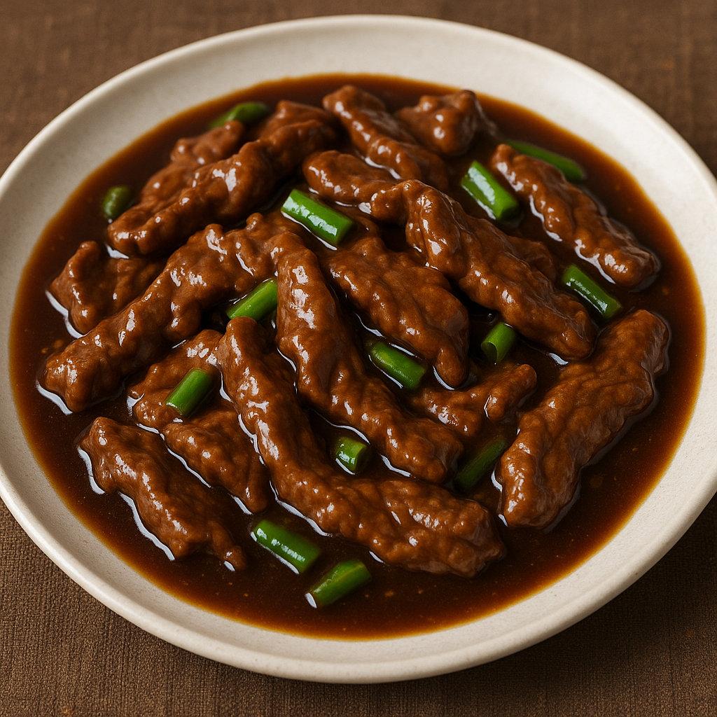 Ternera con salsa de ostras