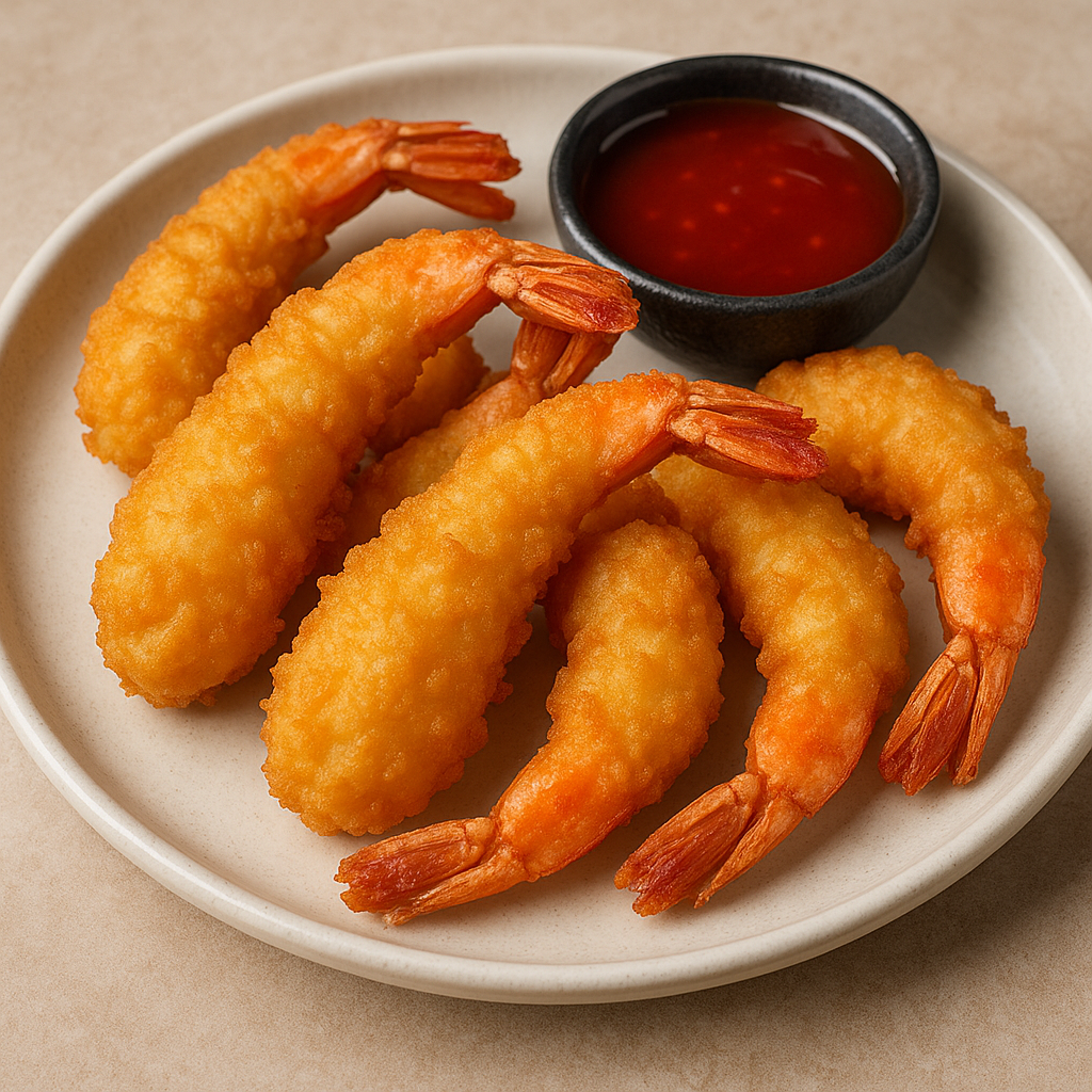 Langostinos fritos