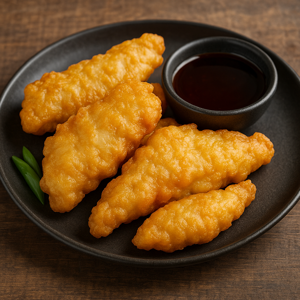Pescado rebozado frito