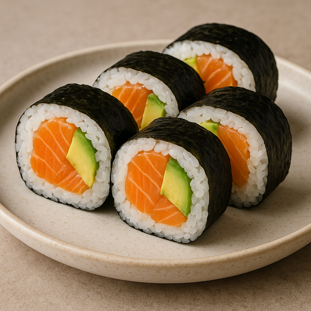 Salmón y aguacate